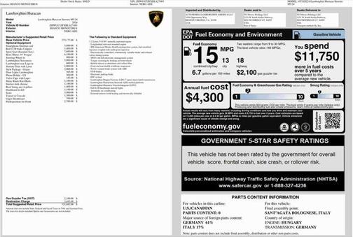 2024 Lamborghini Huracan Sterrato Base