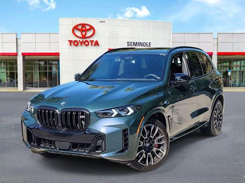 Manhattan Green Metallic 2024 BMW X5 M60i
