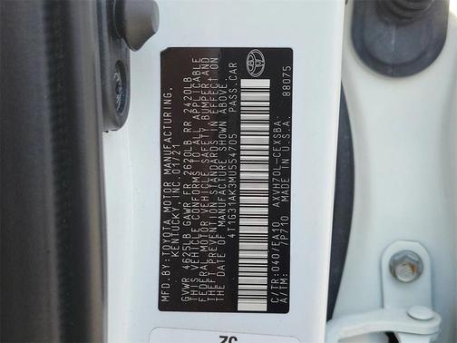 2021 Toyota Camry SE