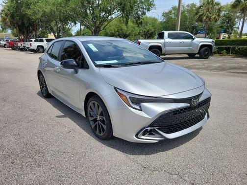 Classic Silver Metallic 2026 Toyota Corolla XSE