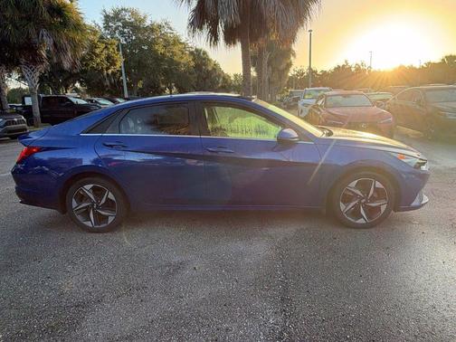 Intense Blue 2023 Hyundai ELANTRA Limited