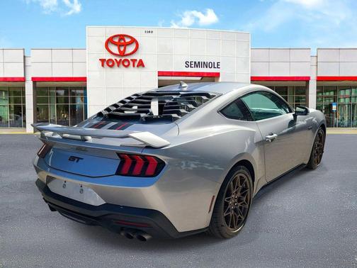 Iconic Silver Metallic 2024 Ford Mustang GT Premium