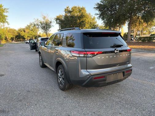 Gun Metallic 2025 Nissan Pathfinder SV 4WD