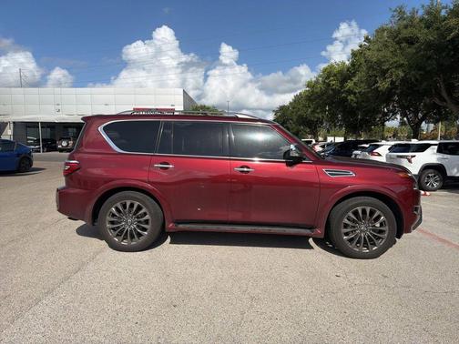 Coulis Red Pearl 2023 Nissan Armada Platinum 4WD
