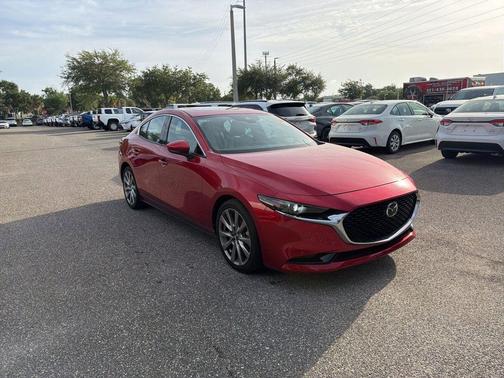 Soul Red Crystal Metallic 2023 Mazda Mazda3 AWD w/Premium Package