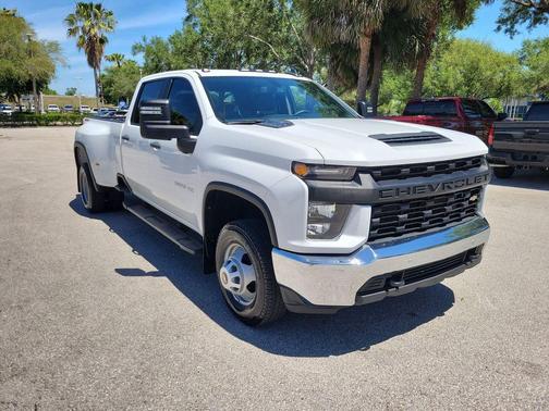 Summit White 2022 Chevrolet Silverado 3500 WT
