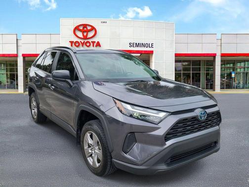 Magnetic Gray Metallic 2024 Toyota RAV4 Hybrid SE