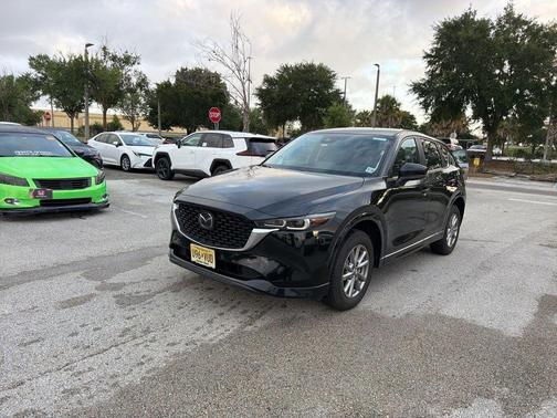 Jet Black Mica 2025 Mazda CX-5 2.5 S Preferred Package