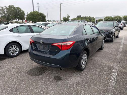 Galactic Aqua Mica 2017 Toyota Corolla LE