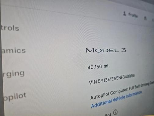 2022 Tesla Model 3 Standard Range