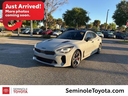 Ceramic Silver 2019 Kia Stinger GT1