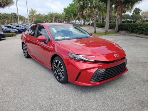 Supersonic Red 2026 Toyota Camry XLE