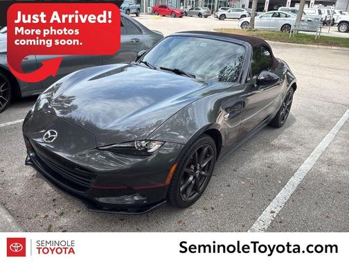 Machine Gray 2018 Mazda MX-5 Miata Club