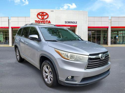 Silver Sky Metallic 2015 Toyota Highlander LE Plus