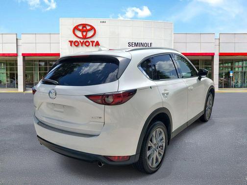 Snowflake White Pearl Mica 2021 Mazda CX-5 Grand Touring