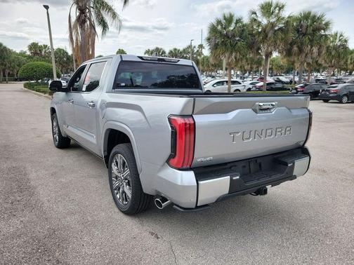 Celestial Silver Metallic 2026 Toyota Tundra Hybrid Capstone