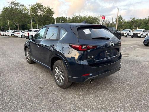 Deep Crystal Blue Mica 2025 Mazda CX-5 2.5 S Preferred Package