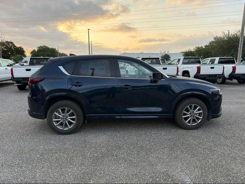 Deep Crystal Blue Mica 2025 Mazda CX-5 2.5 S Preferred Package