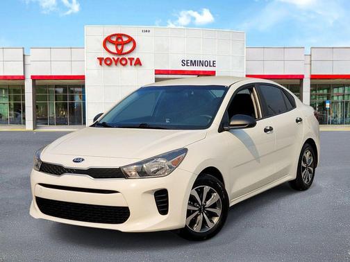 Clear White 2018 Kia Rio LX