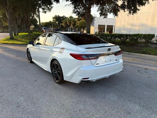 Midnight Black Metallic 2025 Toyota Camry XSE