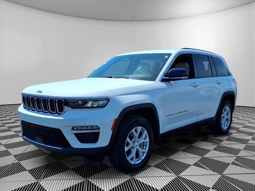 Bright White Clearcoat 2023 Jeep Grand Cherokee Limited