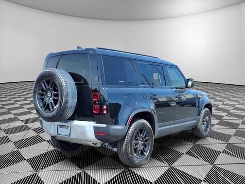Santorini Black 2025 Land Rover Defender P300