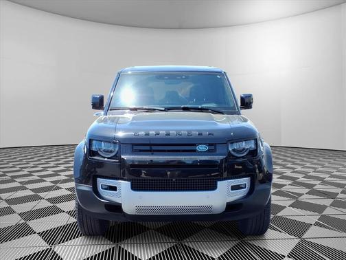 Santorini Black 2025 Land Rover Defender P300