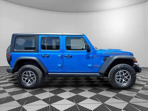 Hydro Blue Pearlcoat 2024 Jeep Wrangler Rubicon