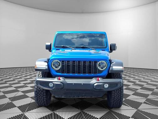 Hydro Blue Pearlcoat 2024 Jeep Wrangler Rubicon