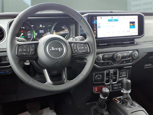Black Clearcoat 2025 Jeep Wrangler 4xe Sport