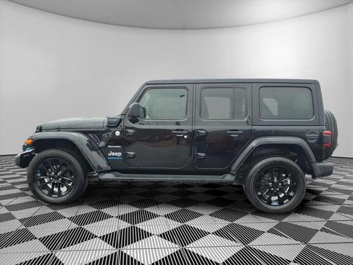 Black Clearcoat 2023 Jeep Wrangler 4xe Sahara