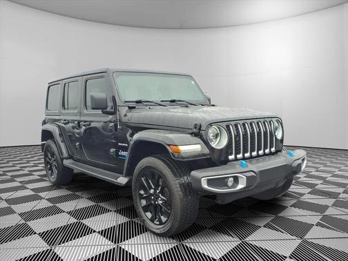 Black Clearcoat 2023 Jeep Wrangler 4xe Sahara