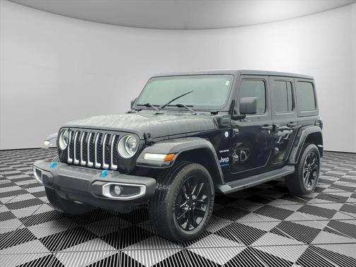 Black Clearcoat 2023 Jeep Wrangler 4xe Sahara
