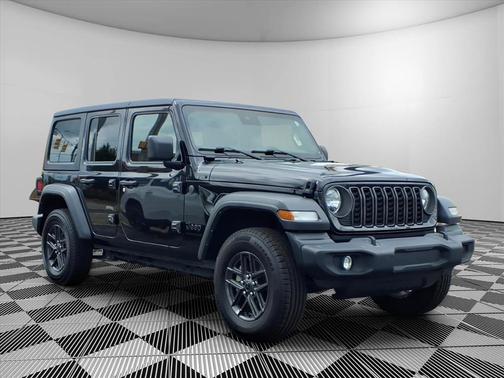 Black Clearcoat 2024 Jeep Wrangler Sport