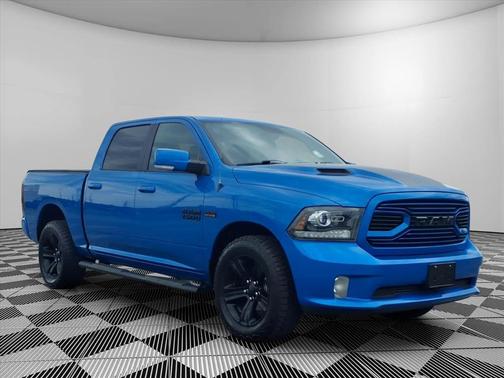 Hydro Blue Pearlcoat 2018 RAM 1500 Sport