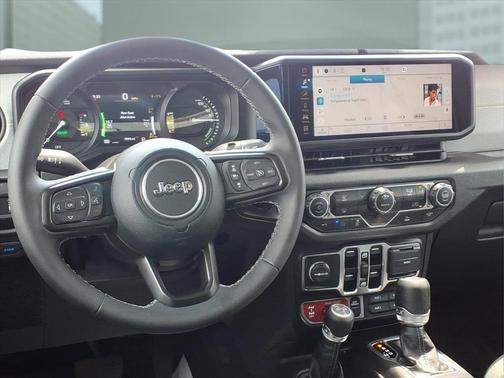 Bright White Clearcoat 2025 Jeep Wrangler 4xe Sport