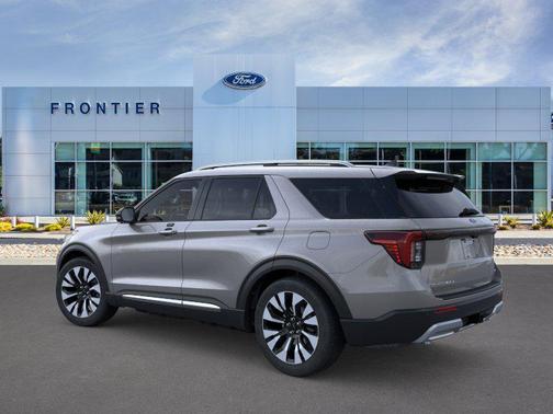Carbonized Gray Metallic 2026 Ford Explorer Platinum