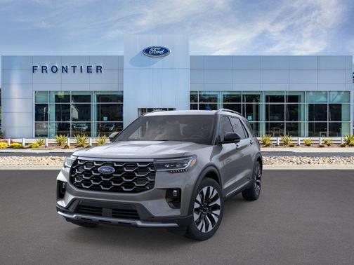Carbonized Gray Metallic 2026 Ford Explorer Platinum