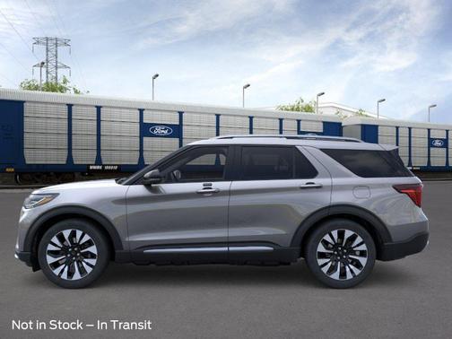 Carbonized Gray Metallic 2026 Ford Explorer Platinum