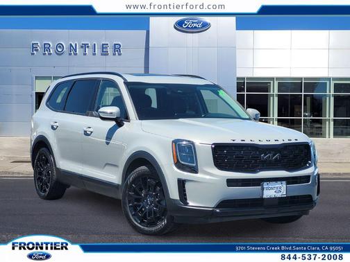 Gray 2022 Kia Telluride EX