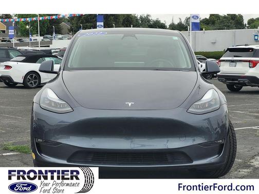 Gray 2022 Tesla Model Y Long Range Dual Motor All-Wheel Drive