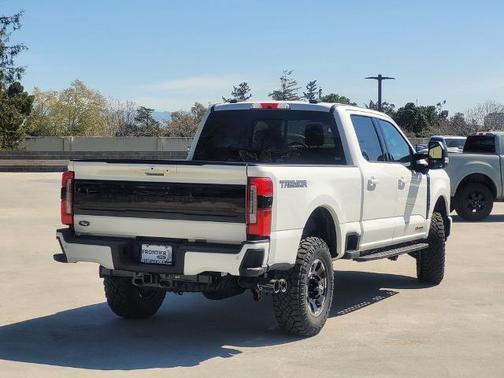 Star White Metallic Tri-Coat 2026 Ford F-350 Platinum