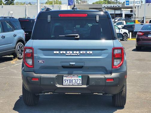 Azure Gray Metallic Tri-Coat 2026 Ford Bronco Sport Outer Banks