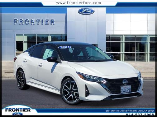 White 2024 Nissan Sentra SR