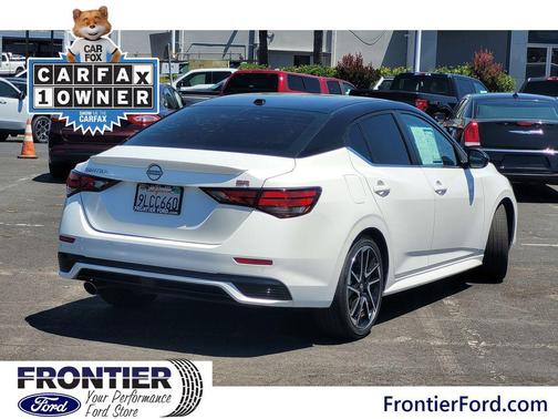 White 2024 Nissan Sentra SR