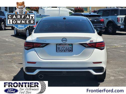 White 2024 Nissan Sentra SR