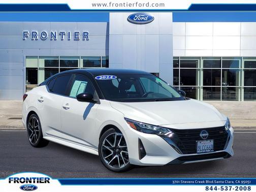 White 2024 Nissan Sentra SR