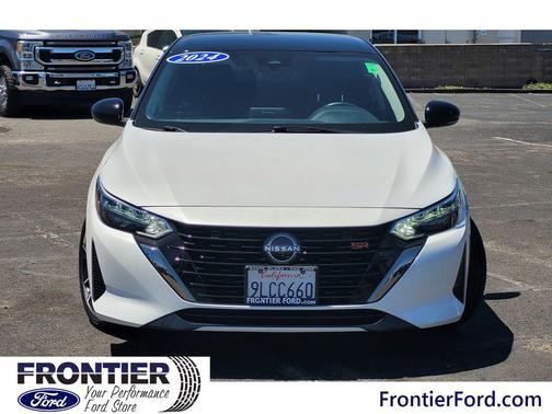 White 2024 Nissan Sentra SR