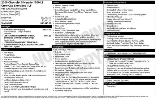 2008 Chevrolet Silverado 1500 LT1 Crew Cab