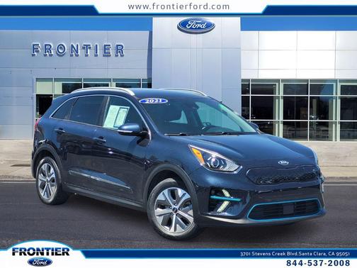Gravity Blue 2021 Kia Niro EV EX